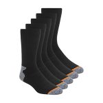 Weatherproof Vintage Men's Outdoor Wool Blend Crew Socks 6-12 Shoe Size 5 Pairs