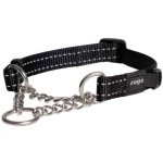 Rogz Utility Control XXL Dog Chain Collar - Black Reflective Waggs Online Pet Shop
