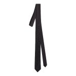 K autograph Rhinestone Tie -black
