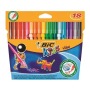Visa Felt Pens Wallet 18 Asst