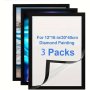 Magnetic Diamond Art Painting Frames 12X16INCH Diamond Painting Canvas Frames Self-adhesive Soft Diamond Art Frames For Wall And Window Inside Size 9.8X13.8 Inch