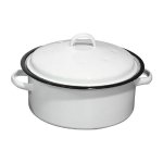 Lks Round Casserole SMALL-WHITE-3.0L