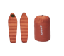 A1N Sleeping Bag -6 C Winter Tourist Bag 1.75KG Orange