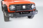 Gwm Tank 300 Styling Bar With Spot Light Tabs Black For