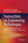 Transactions On Engineering Technologies - International Multiconference Of Engineers And Computer Scientists 2014 Hardcover 201