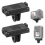 Fitstill 2PCS Magnetic Quick Release Adapter Base Mount Connection Compatible For Dji Osmo Action 5PRO Action 4 Action 3 Extension Attachable Tripod S