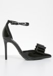 Kallie Ankle Strap Stiletto - Black