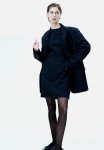Smart Belted Dress - Black