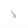 G ~ Alphabet Charm In Silver