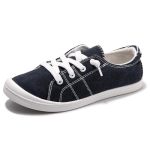 Womens Slip On Shoes Comfort Canvas Sneakers With Low Top Casual Fashion Shoes For Women Walking With Non Slip Rubber Outsole Da
