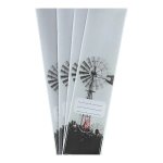 File Spine Sticker Windmill 4PC