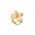 Bloom Solitaire - 18KT Yellow Gold Vermeil