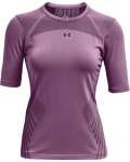 Women's Ua Rush Seamless Short Sleeve - Polaris PURPLE-501 XL