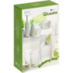 Silhouette Pitcher And Glasses 5 Piece Set