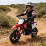 24V Electric Dirt Bike - Safe & Fun Ride For Kids - Red