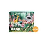 Origami Tent Calender 2027 Design 1