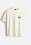 Loose Fit Printed T-Shirt - Cream Visions