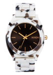 Nixon Analog Time Teller Acetate Black Tortoise Woman's Watch A3272882-00