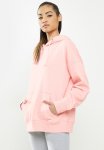 Missguided Petite Basic Hoodie - Blush