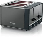 Siemens Bosch 4 Slice Toaster Designline 1940W Black Grey