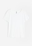 Ribbed T-Shirt - White