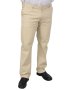 Mens Twill Chino Trouser - 60 / Stone