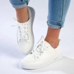 Tavi Mono Sneaker - White - 8