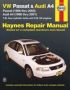 Audi A4 & Vw Passat 96-05   Paperback