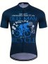 Men's Cycling Jersey Short Sleeve Cycling Clothing Breathable Bicycle Jersey With 3 Back Pockets Never Underestiamte An Old Man