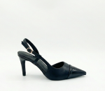 Stiletto Slingback - 8 Black