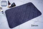 Simon Baker Memory Foam Bath Mat - Denim
