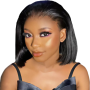 10 Wear & Go Straight Bob Wig Brazilian Hair Full Frontal Lace Wig