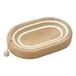 Weilaikeqi Cat Scratcher Cat Scratch Pad Sisal Furniture Protection Pet Supplies Rest With Ball Grinding Claw Oval Bowl Cat Scra