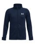 Boys Ua Pennant Full Zip Jacket - Blue / Ylg