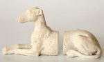 S 2 Resin Whippet Dog Bookends – 16X30X9CM