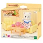 Sylvanian Polar Bear Girls Sitting Room Set