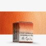 Handmade Watercolour Paint - Transparent Red Oxide Half Pan