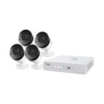 Homeguard - 1080P 8CH Dvr With 4X1080P Pir Cctv Cameras