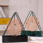 Elegant Triangular Iron Mosquito Coil Holder - Safe & Stylish Home Decor No Batteries Required