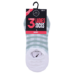 Ladies Secret Socks Size 4-7 3-PACK Design May Vary