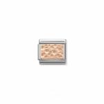 Rose Gold Enamel Hail Damage Link