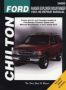 Ford Ranger/explorer/mountaineer   91 - 99     Chilton     Paperback