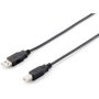 Equip USB Type-a Male To Male Cable USB 2.0 1.8M