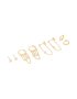 Goldair Gold Plated Cubic Zirconia Multi-chain Connected Ring - M/l