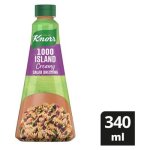 Knorr Creamy 1000 Island Salad Dressing 340ML