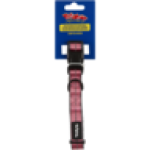Small Pink Reflective Dog Collar