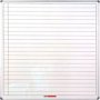 Educational Board Magnetic Whiteboard 1220 1220 - White Lines. Side Panels - Option A