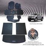 Ford Everest 2016-2022 Custom Rubber Floor Mats For