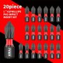 5/10/20PCS 25MM/0.98IN PH2 Impact Screwdriver Strong Magnetic Anti-slip For Plastic Products Wood Products Etc