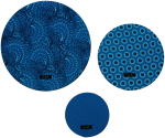 Food Cover Shweshwe - Turquoise 3 Pack
